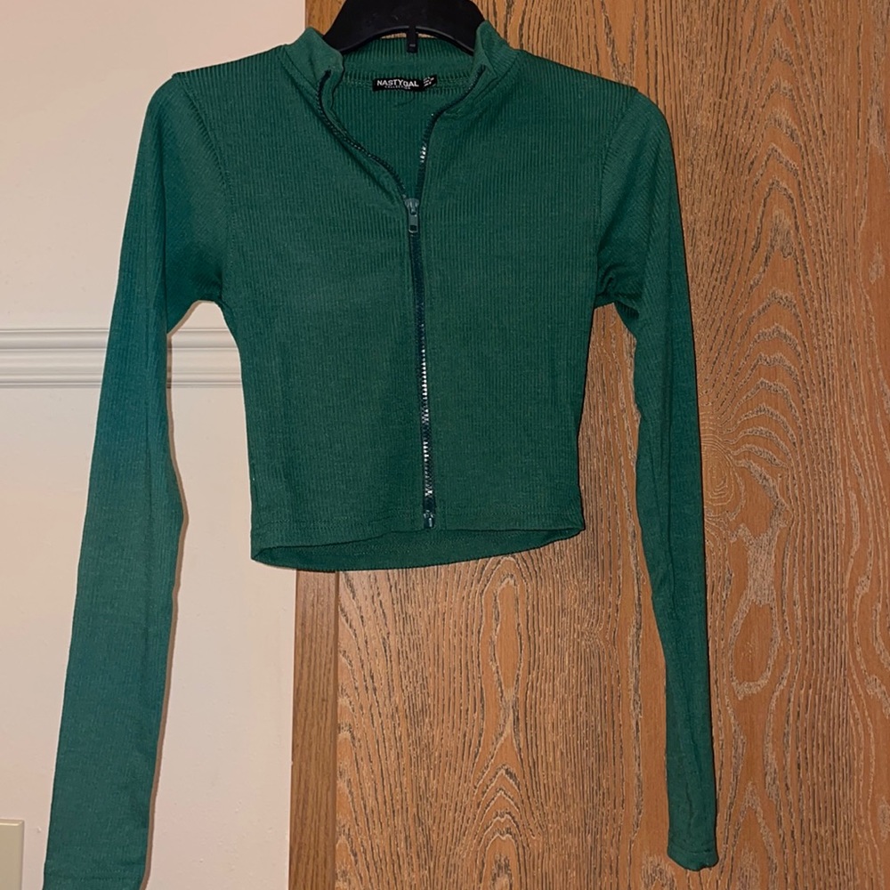Nasty Gal Crop Long Sleeve